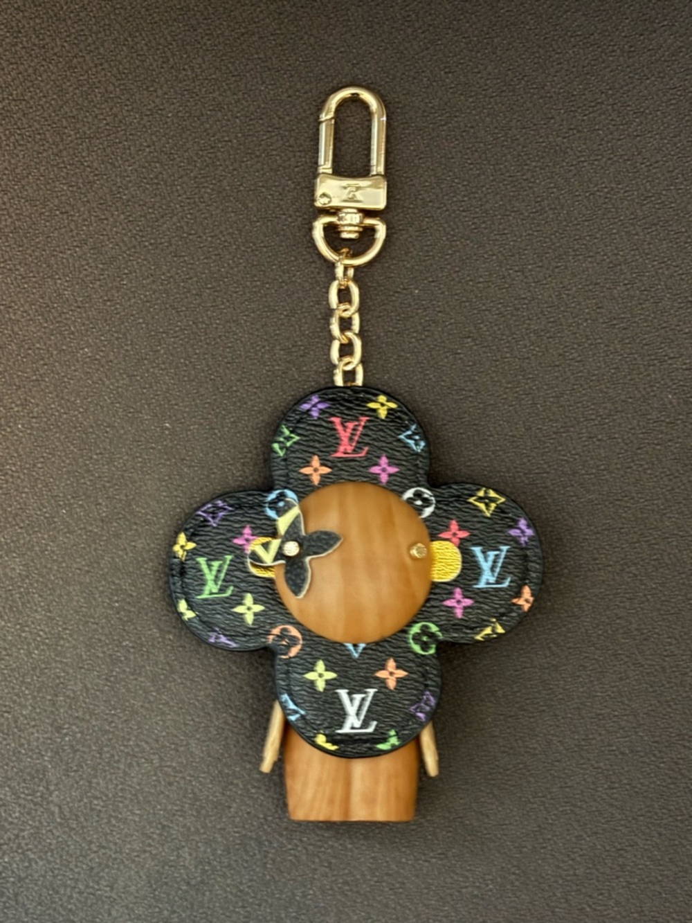 Vivienne Doll Bag Keychain Black Multi